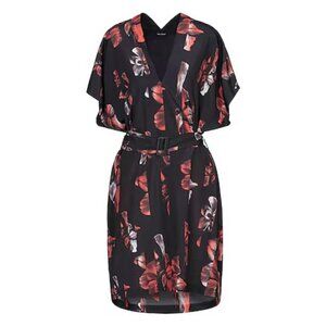 Neil Barrett Midi Dress Multi 100% Polyester Size S(IT 40) NWT